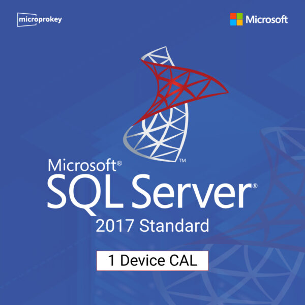 Microsoft SQL Server 2017 Standard Digital License