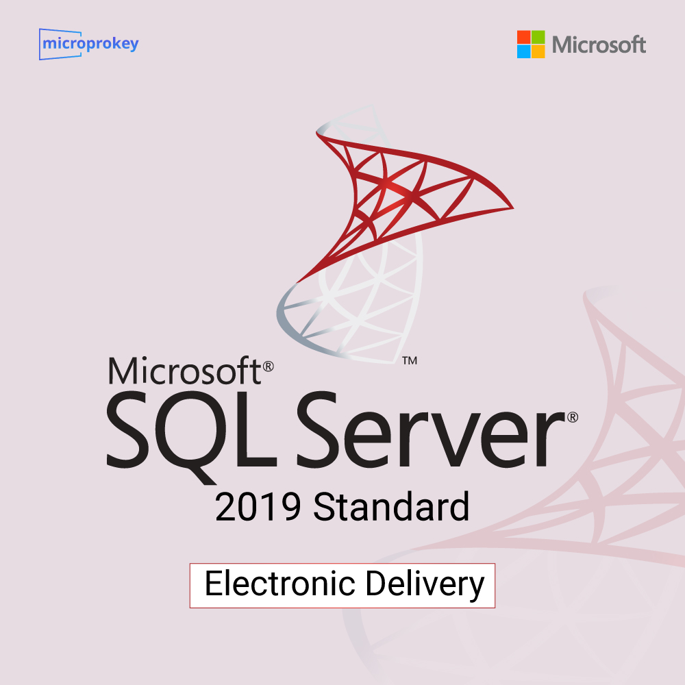 Microsoft SQL Server 2019 Standard License