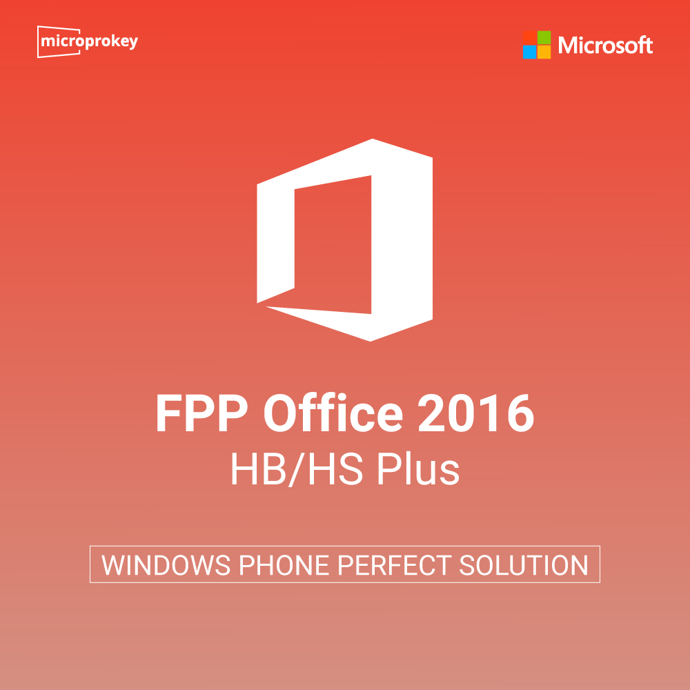 FPP Office 2016 HB/HS for Windows Phone cheap price