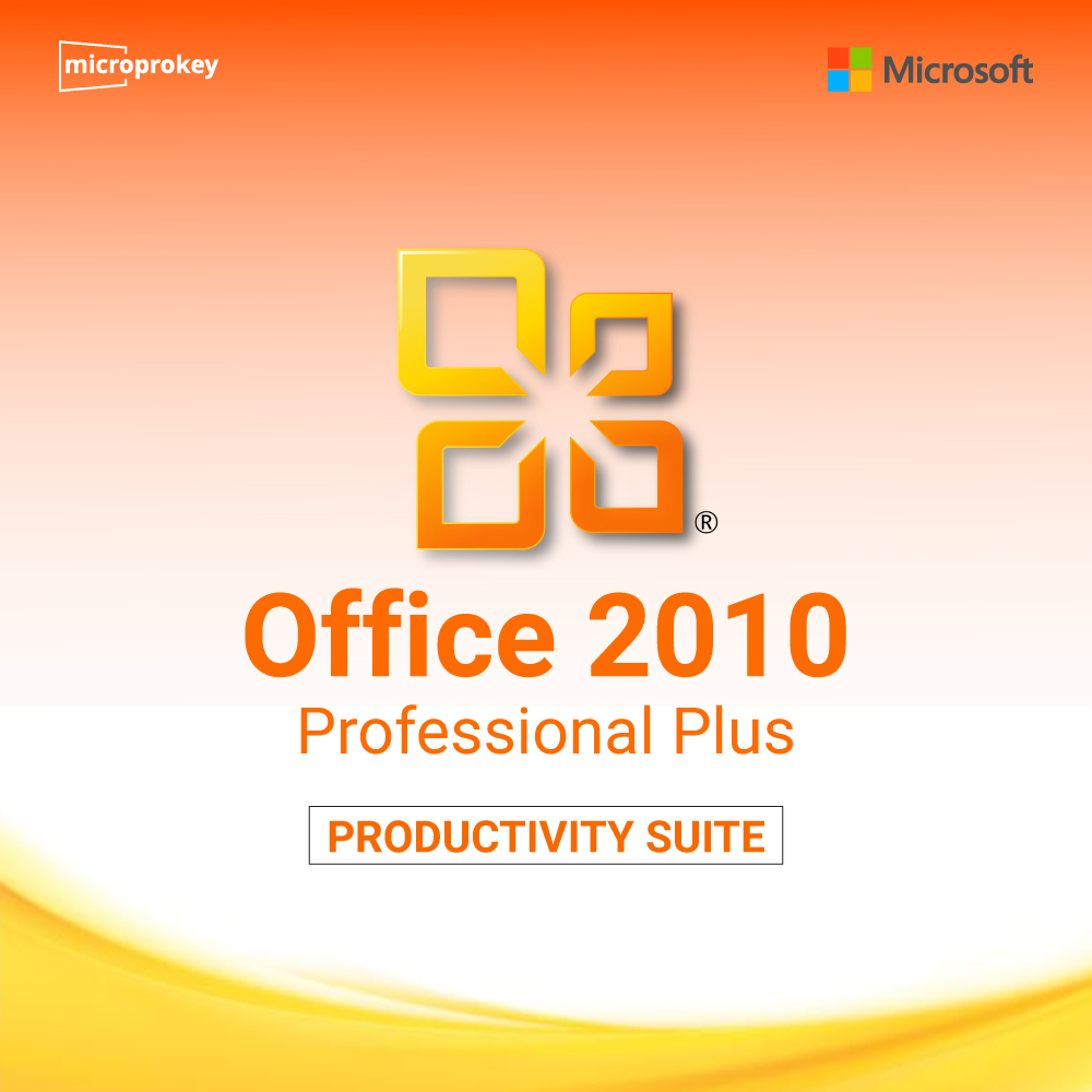 Office Professional Plus 2010 productivity suite