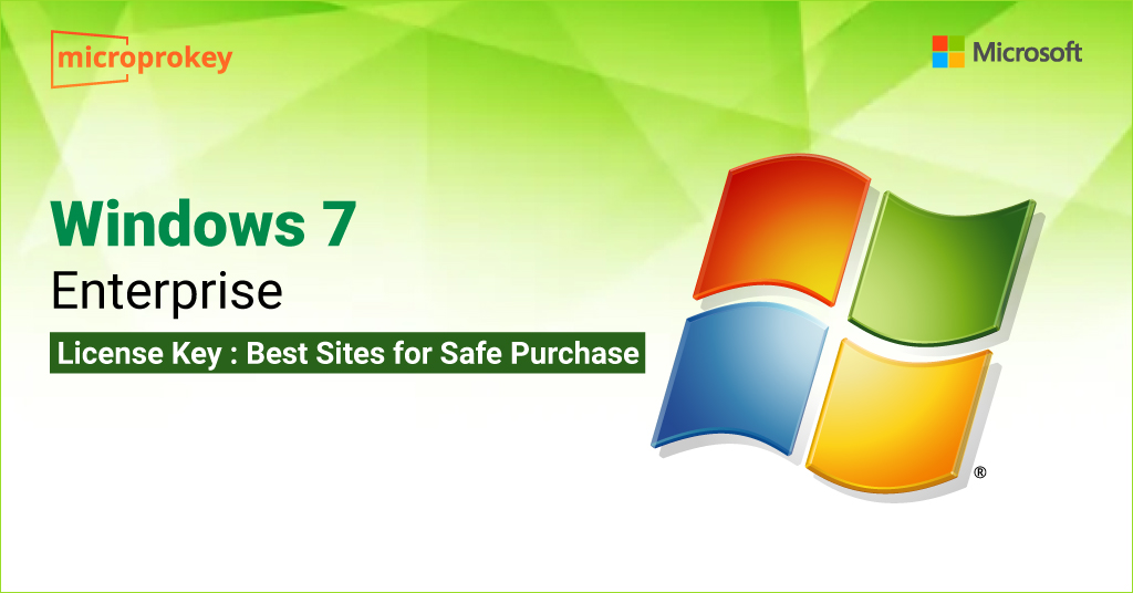 Windows 7 Enterprise, License Key