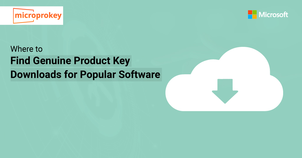 Product Key Downloads, genuine software keys