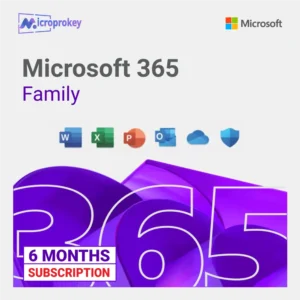 Microsoft Office 365 Family โ 6 Months Subscription