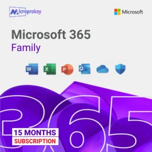office 365 Family- 15 Months Subscription