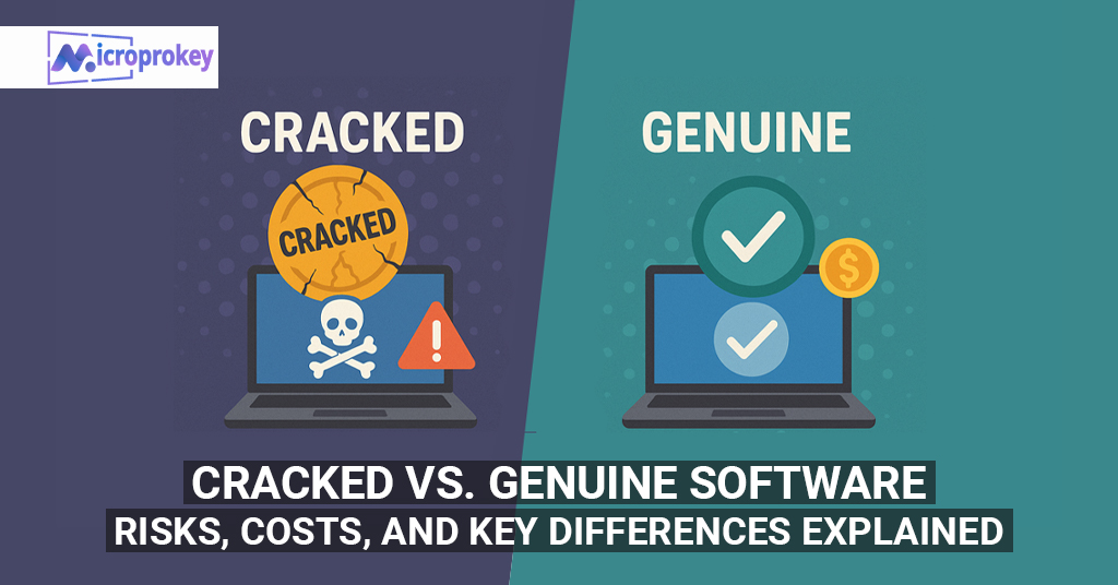 Cracked vs Genuine Software