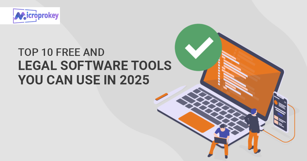 Top 10 Free and Legal Software Tools