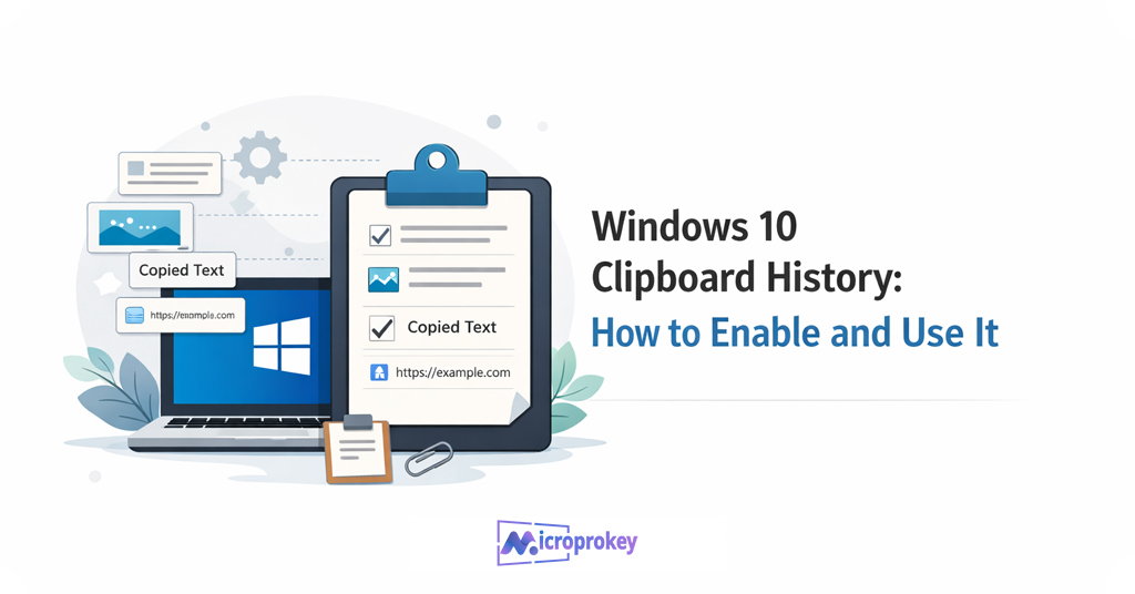 Windows 10 Clipboard History